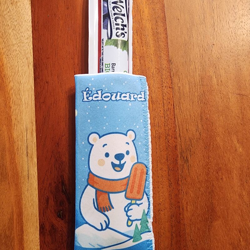 Pochettes de sucettes glacées personnalisées