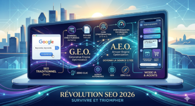 Révolution SEO 2026 : Comment survivre et triompher à l’ère de la recherche agentique et de la GEO